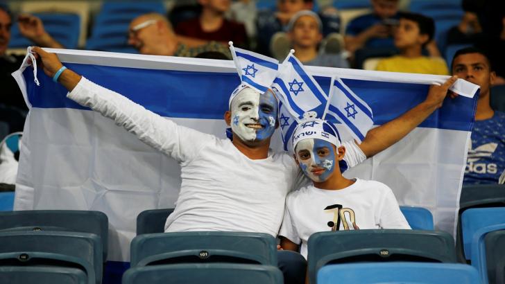 Israel fans.